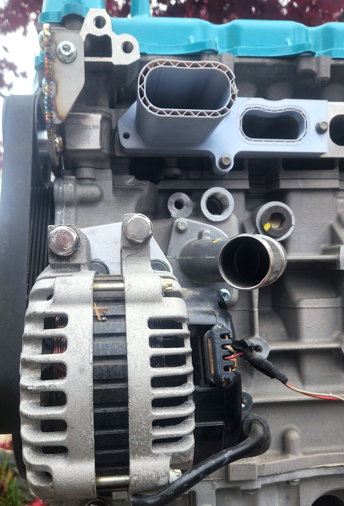 Vortec 4200 Mid-Mount Alternator Relocation Kit