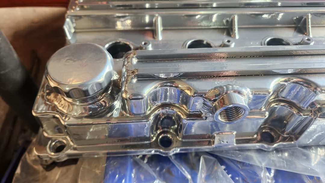 Custom Shaved Aluminum Valve Covers: 2006+ Atlas 4, 5 & 6 Cyl (2800-4200) ---Contact Us To Order---