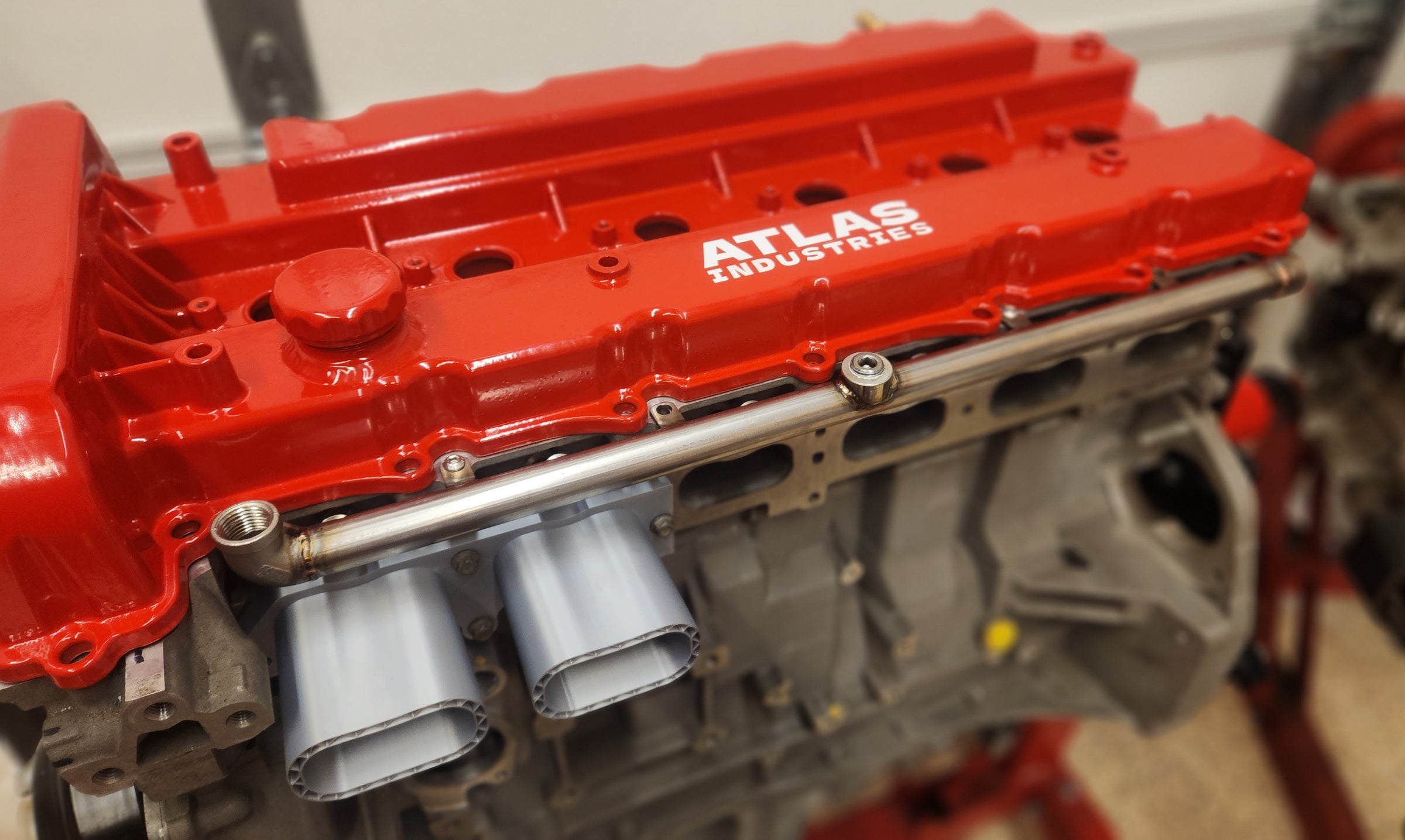 Atlas 4, 5 & 6 Cyl (2800-4200) Full Race Custom Stainless Fuel Rail ...